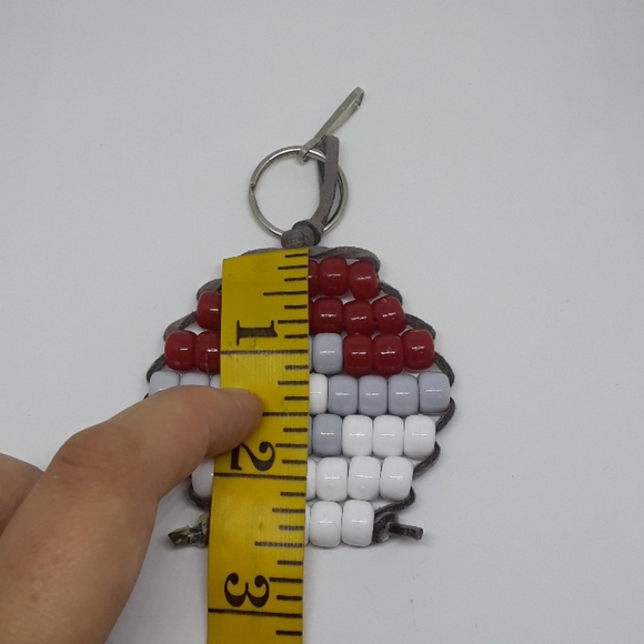 beaded keychain - Picture 3 of 5